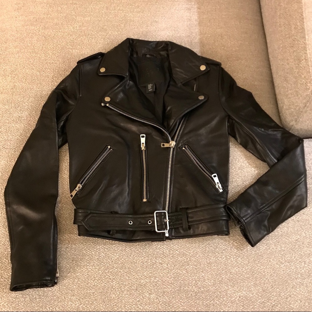 NWOT Belle Vere Genuine Leather Jacket
